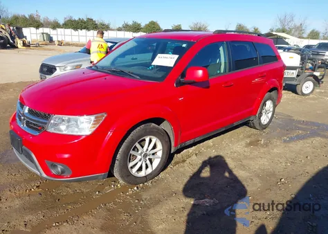 2013 Dodge Journey Sxt z USA, uszkodzony, nr VIN 3C4PDDBG9DT638664